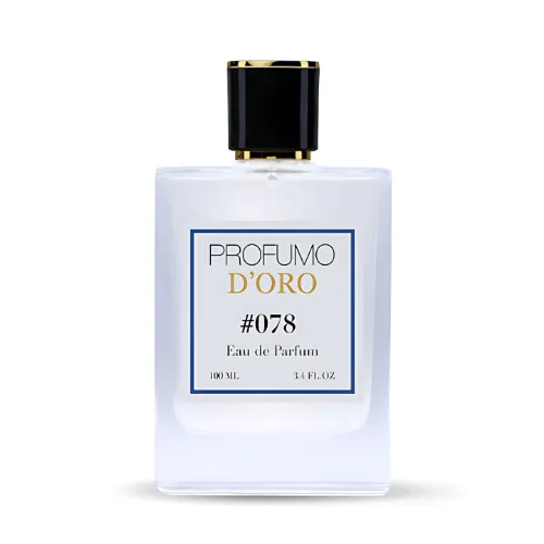 Profumo D’oro #078 – luxuriöse Verpackung des Unisex Eau de Parfum, inspiriert von dunkler Sinnlichkeit und Eleganz